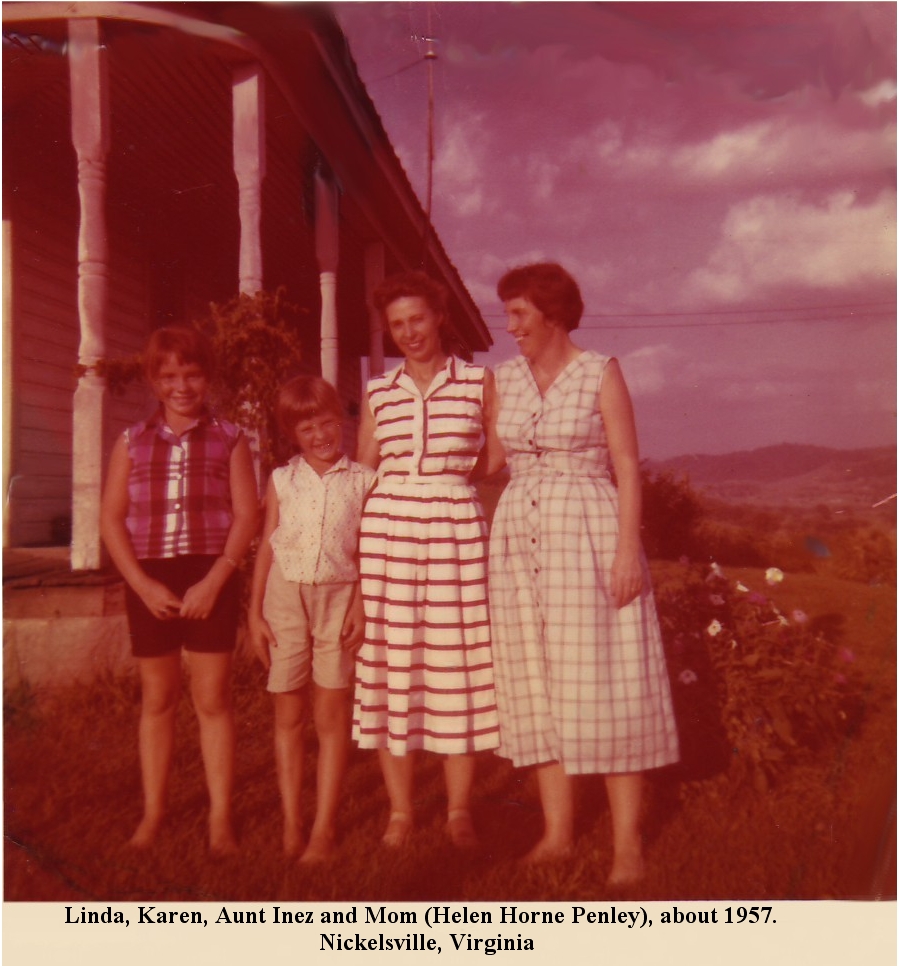 Linda, Karen, Aunt Inez, Momma Helen